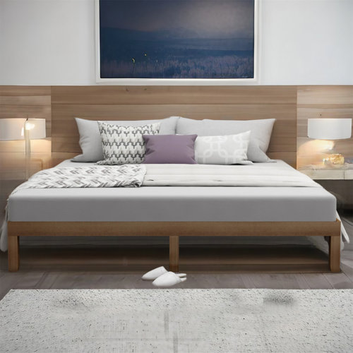 Wood Bed Frames - Wayfair Canada